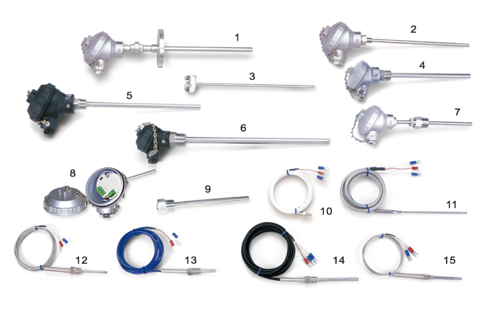 PT100熱電偶感溫棒及白金電阻體